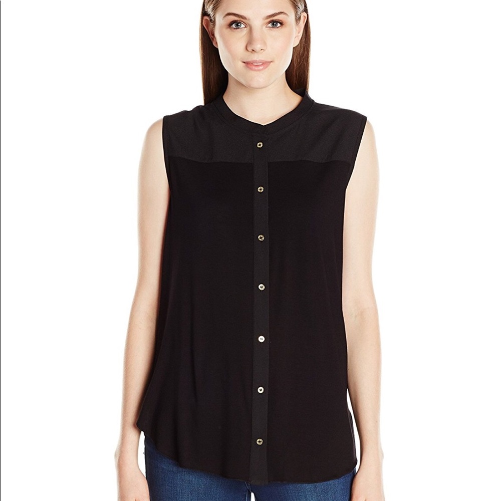 CK sleeveless top